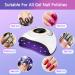 180W UV Gel Nail Lamp - Professional LED Nail Dryer for Gel Polish | 4 Timers & Accessories for Curing Toe Nails - Buy Online on GoSupps.com