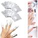 100pcs Nail Foil Gel Wraps Polish Remover Art Soak off Acrylic Removal - No Acetone - Buy Online on GoSupps.com