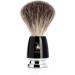 M HLE Rytmo Shaving Set - Pure Badger Hair Gillette Compatible Black Precious Resin - Premium International Shipping - Buy Online on GoSupps.com