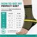 Modvel Ankle Brace Socks - Compression Sleeve for Sprained Ankle Support Tendonitis & Arthritis - Unisex Foot & Ankle Support for Sports & Recovery - Buy Online on GoSupps.com