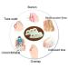 Pedimend Gel Hammer Toe Splint Cushion | Toe Separators & Spacers for Hammertoes | Foot Care for Men and Women (White) - Buy Online on GoSupps.com
