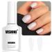 Vishine Neutral Gel Nail Polish 16ml - Frosted White Milky Jelly Soak Off UV LED Gel for Nail Art | Translucent Sheer Color - Buy Online on GoSupps.com