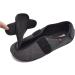 JBTNBX Men's Diabetic Shoes - Extra Wide Width, Memory Foam Comfort, Non-Slip Slippers for Elderly with Edema, Arthritis, Fasciitis - Striped Gray - Buy Online on GoSupps.com