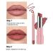 ruwanol Pink Lipstick with 24h of Smooth Moisturizing Shine Long-Lasting Waterproof Lip Set - Buy Online on GoSupps.com