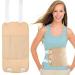 Txkrhwa Oil Pack Reusable Oil Wrap Mess-Freeoil Pack Wrap with Adjustable Straps Soft Comfortable Oil Pack Washable Oil Pack for Waist(Magic Post Khaki)