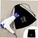 DRESSOOS 2pcs Hair Dryer Storage Bag Mini Blow Dryer Blow Dryer for Curly Hair Mini Cosmetic Bag Fabric 33.00X30.00X0.50CM As Shown 1 - Buy Online on GoSupps.com
