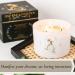 12oz Healing Crystal Candle with Energy Crystals | Manifestation & Meditation Candle for Self Love | Three Wick Aromatherapy Candle - Buy Online on GoSupps.com