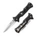 Cold Steel Folding Knife with Tri-Ad Lock and Pocket Clip Black
