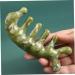 Jade Acupuncture Massage Comb | 3D Head Massage Tool for Stress Relief & Hair Care - Buy Online on GoSupps.com