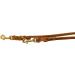 Dogeleine Adjustable Fat Leather Leash for Small & Large Dogs 2m to 5m Lengths in Cognac - Buy Online on GoSupps.com