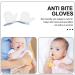 Healifty Kids Adjustable Anti-Sucking Gloves - 1 Pair Infant Stop Finger Sucking Mittens - Buy Online on GoSupps.com