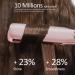 Locks 2 in 1 Smoothing Iron - 20s Quick Heating Titanium Plates 3D Floating Panel LCD Display Adjustable 130 C-230 C - Pink | International Shipping Available - Buy Online on GoSupps.com