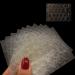 Tsathoggua 15 Sheets (360pcs) Double-Sided Nail Adhesive Stickers Waterproof Breathable Nail Jelly Glue Tabs Fake Nail Tips Super Sticky Fake Nail Glue Stickers Adhesive Tabs For Diy Manicure