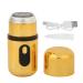 Alomejor Type C Electric Beard Trimmer Wet Dry Use Low Noise Compact Electric Beard Clipper with ThreeKnife Net for Men