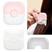 2 PCS 2-in-1 Hair Trimmer Comb Split Ends Hair Trimmer Mini Portable Hair Breakage Tool Dual-Sided Design with Cover for Thinning Hair Cutting and Styling Scissors Hairdressing