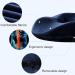 Hemorrhoid Pillow Wheelchair Cushions Premium Memory Foam Washable Donut Seat Cushion for Tailbone Pain Back Pain Relief Blue - Buy Online on GoSupps.com