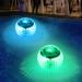 Lotvic 2 pieces of solar floating pool lighting LED pool lighting pool night light waterproof LED pool light RGB multi multicolored underwater Light for swimming pools water parks uses YCD