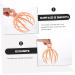 Buy Goohochy Head Massage Device - Tanz-Kreis Handheld Scalp Massager for Stress Relief | Claw Steel Ball Design - 21x15x15cm Orange - International Shipping Available - Buy Online on GoSupps.com