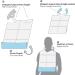 50 Disposable Medical Bibs - Waterproof Pre-Cut Recording Pocket | Made in Italy - International Shipping - Buy Online on GoSupps.com