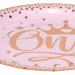 Party Tableware Princess Crown Plates Paper Cups Pink Gold Party Supplies for Kids Birthday Weddings Anniversary Decorations - Buy Online on GoSupps.com
