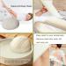 4 PCS Exfoliating Loofah Back Scrubber Set - Natural Luffa Bath Sponge for Shower, Body and Face Wash - Men and Women - Buy Online on GoSupps.com