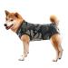 Doton hospital suit for dogs and cats wound protection for puppies medical clothing after operations replacement collar and cone (S camouflage) s camouflage