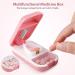 Opret Pill Cutter - Splitter with Blade for Small & Large Pills - Pink - Buy Online on GoSupps.com