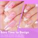 AJTUTUS Fashionable Tips Press on False s Art for Manicure Artists Different Sizes - Buy Online on GoSupps.com
