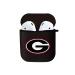 OTM Essentials Officially Licensed University of Georgia Bulldogs Earbuds Case - Black - Compatible with AirPods