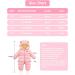 Baby Hooded Winter Romper Down Jacket Snowsuit Coat | Pink | 3-6 Months | Boys Girls Warm Bodysuit Outfits - Buy Online on GoSupps.com