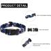 Mercano Adjustable Dog Collar - Soft Nylon Comfort & Durable Pattern for Small Medium & Large Dogs - Night Sky (M) - Buy Online on GoSupps.com