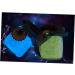 KOMBIUDA 2 Pack Sand Powder Bright Powder Fluorescent Powder Luminous Sand Ordinary Phosphor Powder Blue Siize 3 - Buy Online on GoSupps.com