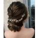 JEAIRTS Rhinestone Bride Wedding Hair Vine | Bridal Crystal Headband for Brides & Bridesmaids - Silver - Buy Online on GoSupps.com