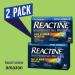 Reactine Extra Strength Antihistamine Tablets - 10mg Cetirizine Hydrochloride - 24 Hour Allergy Relief Medicine - DUO PACK - 168 Count - Buy Online on GoSupps.com