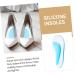 FRCOLOR 6pcs Anti-Wear Heel Stickers & Silicone Arch Support Insoles - Cushioned Gel Inserts for Women s High Heels - Non-Slip Foot Pads - Buy Online on GoSupps.com