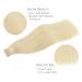 Buy If Salife Tape Extensions - 20Pcs 50cm Bleichblond Remy Invisible Hair Extensions | 16 inch Skin Weft #613R - Premium Quality - Buy Online on GoSupps.com