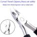 Precision Toenail Clippers Nail Clippers Trimmer for Thick or Ingrown Toenails Fingernail Clipper Surgical Grade Stainless Steel for Ingrown & Thick Nail (Black) - Buy Online on GoSupps.com