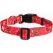 Mihqy Christmas Dog Collar - Adjustable Soft Comfort Collar for Small Medium Dogs & Puppies (25-40 cm Neck) - Buy Online on GoSupps.com
