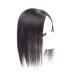 100% Human Hair Topper | Hand-Tied Clip-In Mono Crown Hairpieces for Women | 10 Dark Brown Extensions - Buy Online on GoSupps.com