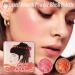 Embossed Smooth Powder Blush Palette For Cheeks Embossed Girl Blush Matte Face Powder Blush Palette For All Skin (Orange #2) Orange 28.35 g (Pack of 1) - Buy Online on GoSupps.com