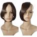 Bangs Hair Bangs Clip In Middle Part Bangs Hairpieces Synthetic Clip In Hair Extension Top Hair Piece For Women Fake Hair Hair Extensions(Bleach blonde) 9inch Bleach blonde - Buy Online on GoSupps.com