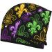 Buy Mardi Gras1 Microfiber Hair Towel - Soft Absorbent Quick Dry Hair Wrap for Women | Ideal for Long Curly & Thick Hair - Buy Online on GoSupps.com