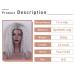 HBINGBING Synthetic Short Grey Wig for Women | Afro Kinky Curly & Brown Wigs | High Temperature Fiber - Buy Online on GoSupps.com