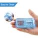 Willight Blue Tablet Divider - Precision Pill Cutter & Medication Organizer for Easy Storage | Divides Pills in Half & Quarter - Buy Online on GoSupps.com