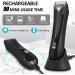 Men's Waterproof Electric Trimmer - IPX5 Groin & Body Groomer with Nose Hair Trimmer & Replaceable Ceramic Blade - Buy Online on GoSupps.com