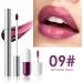 Set of Lip Lacquer 10 Piece Tinted Lipstick Set Smudge Lips Makeup for Daily Use Wedding Party Home Commuting Girls Women Dates - Buy Online on GoSupps.com