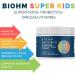 BIOHM Super Kids Superfood Powder + Probiotics - Berry Blast | 30 Servings | Gluten Free Dairy Free Non-GMO No Artificial Ingredients - Buy Online on GoSupps.com