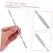 Healeved 4 pi ces B tons de Maquillage Acier Inoxydable Spatules Cosm tiques Multifonctions pour Manucure et M lange Outils Compacts Faciles Nettoyer et Transporter - Buy Online on GoSupps.com