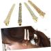 Beaupretty Hair Accessory barrettes for women womens barrettes for hair styling hair clips crystal hair clips alligator hair clips hair styling grip headgear hairpin hair Crystal - Buy Online on GoSupps.com