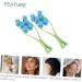 minkissy Facial Roller Facial Tool Face Massaging Tool Skincare Tool Skin Care Tools for Face Facial Lifting Tool Face Exerciser Hand Tools Beauty Tools Men and Flower Shape Assorted Color 2 21X7cm - Buy Online on GoSupps.com